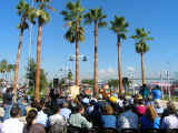 Janice addresses crowd sm.JPG (164916 bytes)